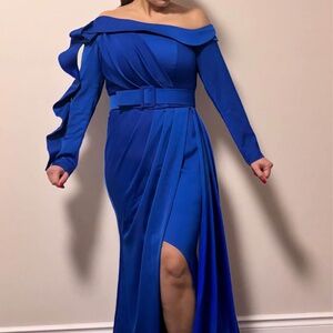 Stunning Cobalt Blue Formal Gown